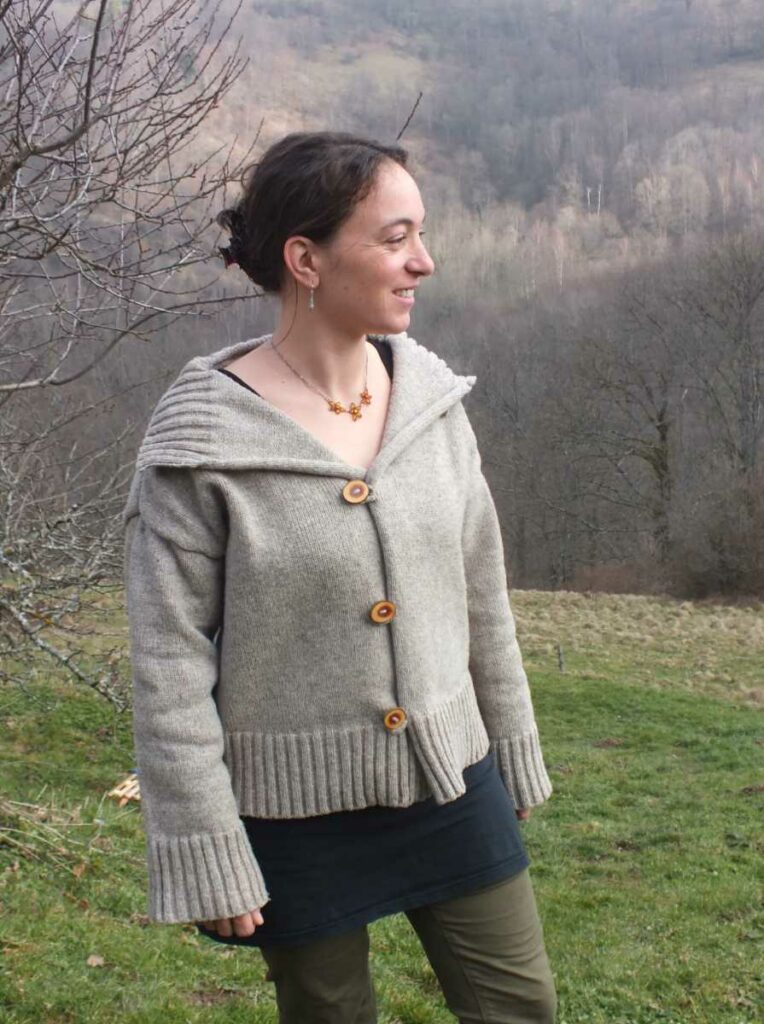 veste femme feda laine